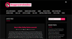 Desktop Screenshot of buyyeastrolonline.net